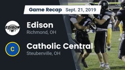 Recap: Edison  vs. Catholic Central  2019