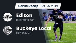 Recap: Edison  vs. Buckeye Local  2019