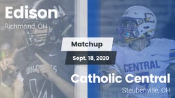 Matchup: Edison  vs. Catholic Central  2020