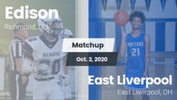 Matchup: Edison  vs. East Liverpool  2020