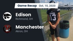 Recap: Edison  vs. Manchester  2020