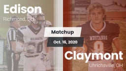 Matchup: Edison  vs. Claymont  2020