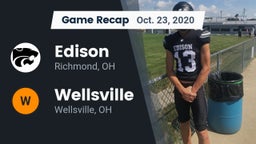Recap: Edison  vs. Wellsville  2020