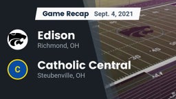 Recap: Edison  vs. Catholic Central  2021