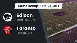 Recap: Edison  vs. Toronto 2021