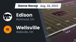 Recap: Edison  vs. Wellsville  2022