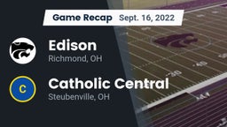 Recap: Edison  vs. Catholic Central  2022