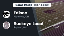 Recap: Edison  vs. Buckeye Local  2022