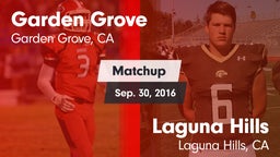 Matchup: Garden Grove High vs. Laguna Hills  2016