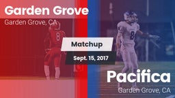 Matchup: Garden Grove High vs. Pacifica  2017