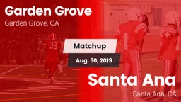 Matchup: Garden Grove High vs. Santa Ana  2019