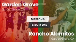 Matchup: Garden Grove High vs. Rancho Alamitos  2019