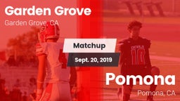 Matchup: Garden Grove High vs. Pomona  2019