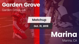 Matchup: Garden Grove High vs. Marina  2019