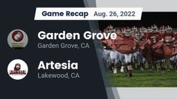 Recap: Garden Grove  vs. Artesia  2022