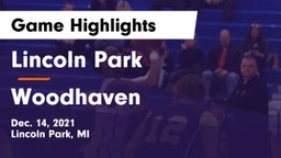 Lincoln Park  vs Woodhaven  Game Highlights - Dec. 14, 2021
