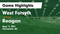 West Forsyth  vs Reagan  Game Highlights - Sept. 9, 2021