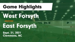 West Forsyth  vs East Forsyth  Game Highlights - Sept. 21, 2021