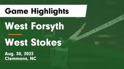 West Forsyth  vs West Stokes  Game Highlights - Aug. 30, 2023