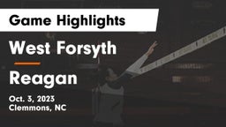 West Forsyth  vs Reagan  Game Highlights - Oct. 3, 2023