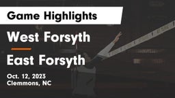 West Forsyth  vs East Forsyth  Game Highlights - Oct. 12, 2023