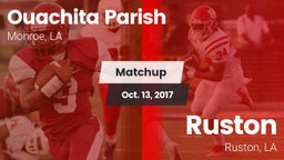 Matchup: Ouachita Parish LA vs. Ruston  2017