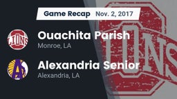 Recap: Ouachita Parish  vs. Alexandria Senior  2017