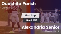 Matchup: Ouachita Parish LA vs. Alexandria Senior  2018