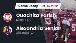 Recap: Ouachita Parish  vs. Alexandria Senior  2022