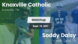 Matchup: Knoxville Catholic vs. Soddy Daisy  2017
