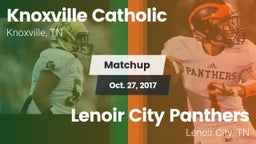 Matchup: Knoxville Catholic vs. Lenoir City Panthers 2017