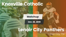 Matchup: Knoxville Catholic vs. Lenoir City Panthers 2018