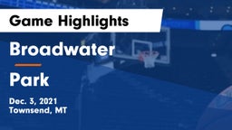 Broadwater  vs Park  Game Highlights - Dec. 3, 2021