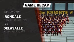 Recap: Irondale  vs. DeLaSalle  2016