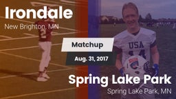 Matchup: Irondale  vs. Spring Lake Park  2017