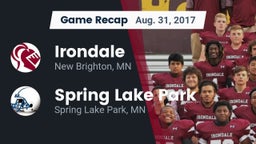 Recap: Irondale  vs. Spring Lake Park  2017