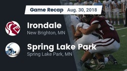 Recap: Irondale  vs. Spring Lake Park  2018