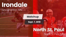 Matchup: Irondale  vs. North St. Paul  2018