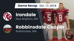 Recap: Irondale  vs. Robbinsdale Cooper  2018