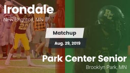 Matchup: Irondale  vs. Park Center Senior  2019