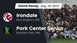 Recap: Irondale  vs. Park Center Senior  2019