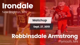 Matchup: Irondale  vs. Robbinsdale Armstrong  2019