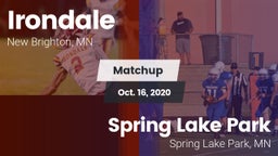 Matchup: Irondale  vs. Spring Lake Park  2020