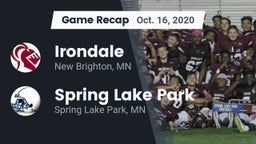 Recap: Irondale  vs. Spring Lake Park  2020