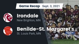 Recap: Irondale  vs. Benilde-St. Margaret's  2021