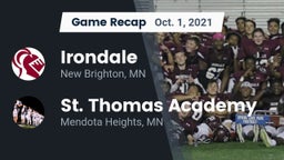 Recap: Irondale  vs. St. Thomas Academy   2021