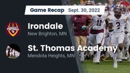 Recap: Irondale  vs. St. Thomas Academy   2022
