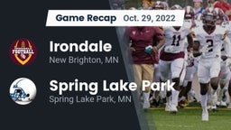 Recap: Irondale  vs. Spring Lake Park  2022