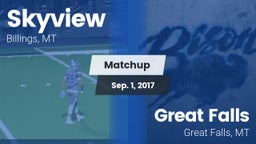 Matchup: Skyview  vs. Great Falls  2017