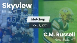 Matchup: Skyview  vs. C.M. Russell  2017